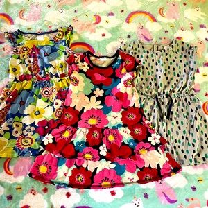 Girls Gymboree summer dress lot